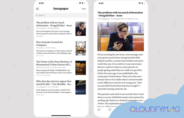 instapaper app