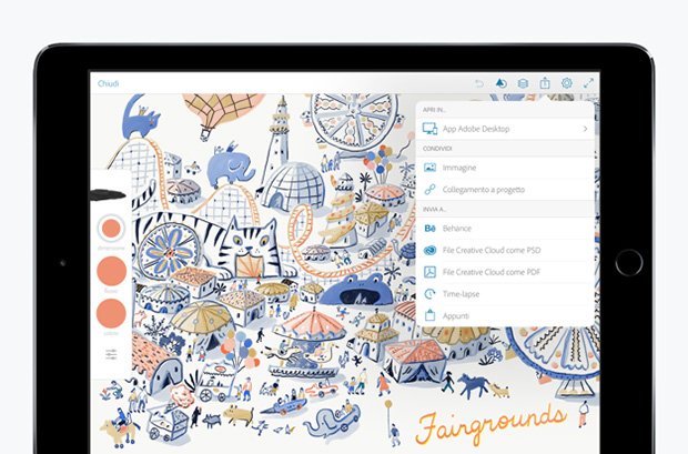 disegno a mano libera iPad